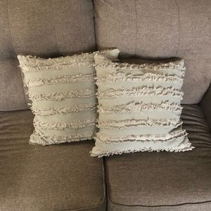 Longhui Decorative Cotton Linen Throw Pillow Covers